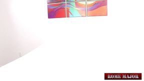 cock slut leya falcon gets her tight ass filled by rome major s bbc!