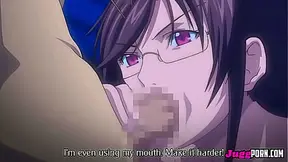 Saori Yields to Desire with Horny Classmates in Hot Hentai Tryst