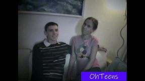 abby and her bf homemade