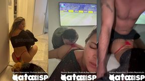 corno nao conseguiu assistir o jogo do palmeiras e me comeu gostoso!