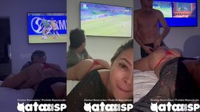 corno nao conseguiu assistir o jogo do palmeiras e me comeu gostoso!