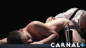 BoyForSale - Sexy older master dominates a hunky new sub Chase Tyler