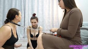 BEATRICE - Spit on this old slut's face with me, bitch!