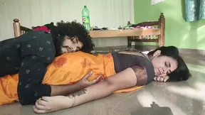 Vaishnavy and Sharun Raj hot long lip lock part 5, Indian couple hot saree lip lock with ass kiss romance, Mallu ass kiss