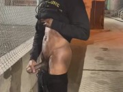 Busting A Hard Nut Outside Downtown