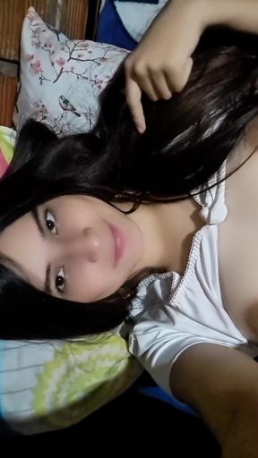 In the Morning in a Tent with a 20-year-old Girl