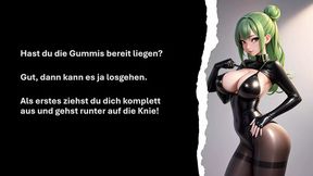 German Mistress Teaches Sadistic CBT with AI-Powered Jerk Off Instruction