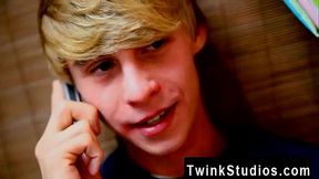 Gay porn Rich nerdy lad teenager man dreams for the splendid stud