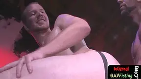 Anally Fisted Lad Drilled From Behind