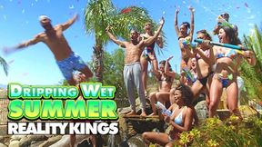 Reality Kings - Wet Sluts Bang By The Pool On One Last Wild Orgy Frenzy