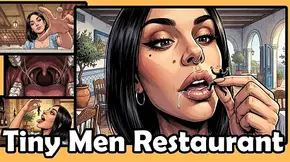[STORY] Giantess Food Vlogger Tries Tiny Men Restaurant – Giantess Vore