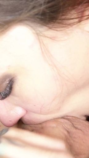 Iconic moment from "GERMAN SCOUT - Inked next Generation College Girl Jess Mori Pickup for Casting Fuck"