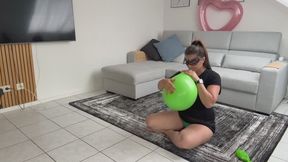 s2p & b2p grüne Ballons