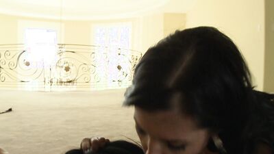 Mellanie Monroe likes it rough and she gets to fulfill two of her fantasies today by getting fucked.