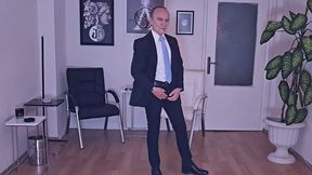 Elegant Gentleman: Smoking & Undressing