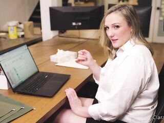 Worst Employee Ever - Clara Dee POV Blow job