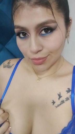 A delicious video showing my tits