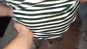I got serviced by a lustful housekeeper while my spouse was away on business