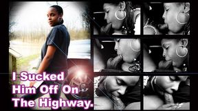 Boss Chick Blows Me Riding down the Highway.