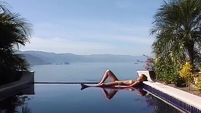 Cute Latina maid deepthroats her boss before having her trimmed pussy ravaged