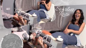 Scarlett Rose: Toetied in Stocks