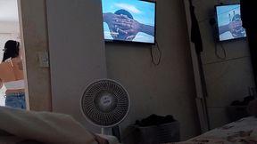 camera oculta real, provoquei o montador de moveis e ele nao resistiu