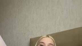 Video uploaded by @VikkiAstor @Female Masturbation and #Shaved Pussy #Stockings #Blonde #Solo #Big Boobs sexy gratis porno | Tik.Porn