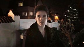 Curly-Haired Czech Cutie Gets Power-Fucked in Steamy Sauna POV - XXX Gay