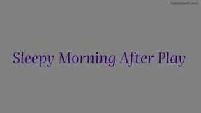 Sleepy Morning Orgasm