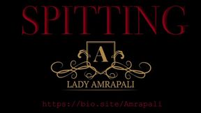 SPITTING Total lenghts 3:23 minutes  Spucken - Anspucken - Spit - Spitting - Slave - BDSM  LADYAMRAPALI  Herrin Mistress Domina Femdom