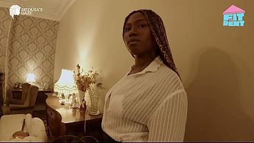 Sexy Ebony Goddess Xeinna Rose has interracial fuck fest with realtor rawdog whist inspecting property to hire
