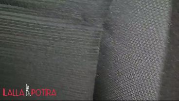 Latina with big booty takes long cock in car