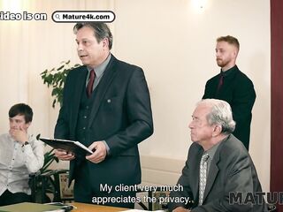 MATURE4K. Older kinky lady cheated on her spouse with a gardener and had wild sex