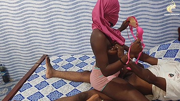 Celebrating the salah day in Ghana with my Hausa boyfriend