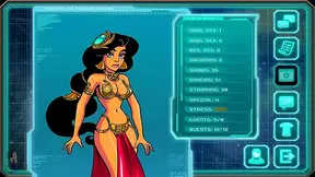 Jasmine Tempts Otherworldly Beasts with Sensual Striptease in Taboo Tryst