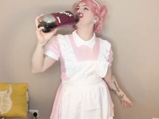 Nurse Enjoyment Try Not to Burp Defiance