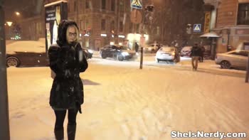 Erick Lewis Craves Blonde Teen (18+)'s Winter Fling