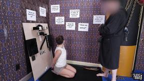 ”Bad behaved teen gets gagged”