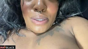 Busty Babe Can't Stop Fucking Herself with Her Favorite Dildo