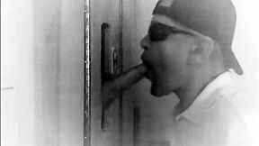 Vintage Gloryhole Sucking a Big Dick