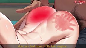 Sex Lesson - Day 3, BDSM Spank &amp; Slave Lesson