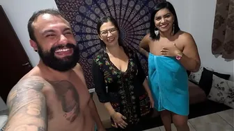 Aventuras do Casal Mattos - We went to Espaço Salvaley to be guided in tantric sex until reaching orgasm