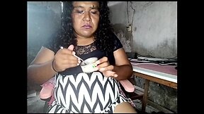 BBW Ladyboy Gets Down & Dirty with Chubby Dicks and Fat Horny Masochist!
