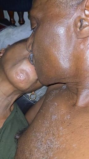 Granny Love Deepthroating Dick