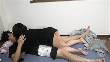 【個人撮影】ド素人の"SEX映像"じゃれあいながらゆるーいSEXをするカップル。