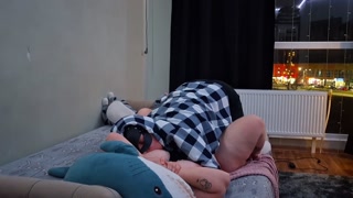 I like when I get fucked by lesbians at home