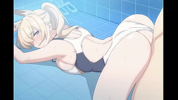 Kanna Ogata Doggystyle Blue Archive Hentai