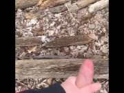 Camper finds a spot to jerk it
