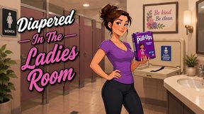 Your Mom Diapers You In The Ladies Room! | Diaper Discipline | ABDL Scenario
