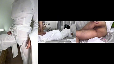 Body ẩn sau lớp áo dài thướt tha